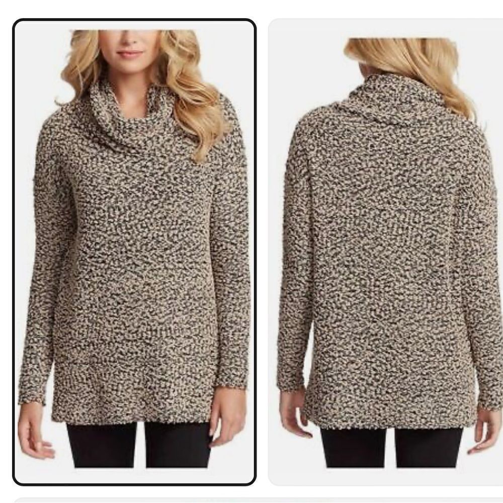 NEW Jessica Simpson Ladies Cowl Neck Long Sleeves Drop Sweater Size M